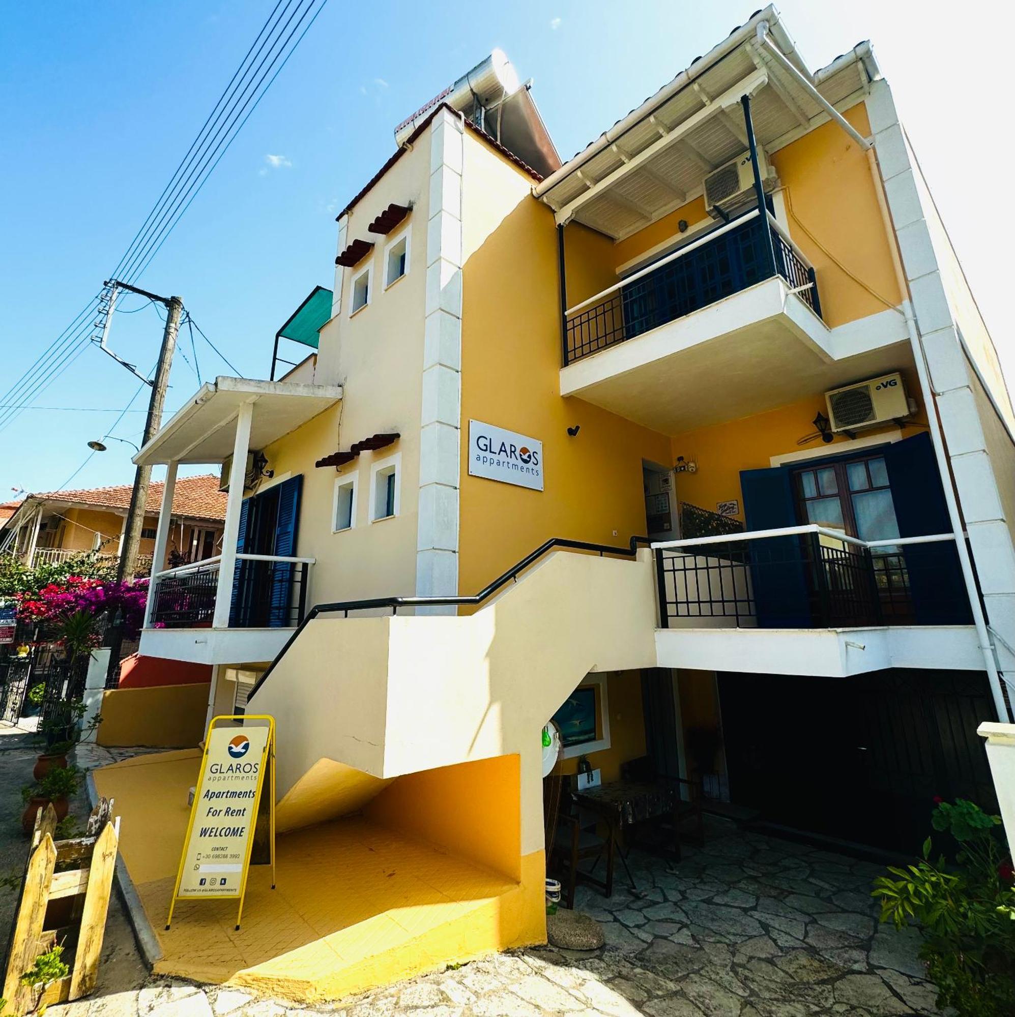 Glaros Apartments นีดรี ภายนอก รูปภาพ